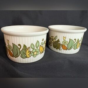 2-Royal Doulton ovenware ramekins